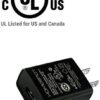 UL Certified USB Wall Charger Power Supply 5v 1A (1000mA) Universal Portable Travel Power Adapter Plug Block High Speed for iPhone iPad iPad Samsung HTC LG iPod Nokia Travel Office Home Use - Image 2