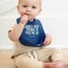 Bella Tunno Wonder Bib - Adjustable Silicone Baby Bibs for Boys, Durable and Waterproof BPA Free Silicone - Image 2