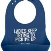 Bella Tunno Wonder Bib - Adjustable Silicone Baby Bibs for Boys, Durable and Waterproof BPA Free Silicone
