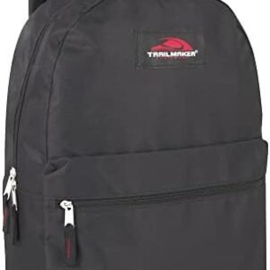 Trail maker Classic 17 Inch Backpack with Adjustable Padded Shoulder Straps