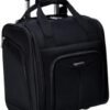 Amazon Basics Underseat Carry-On Rolling Travel Luggage Bag with Wheels, 14 Inches, Black