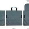So-Mine Airplane Pocket Organizer | In Flight Seat Back Organizer Bag | Commuter Essential Travel Bag | Media Pouch For Flying | Travel Gift | Attaches To Luggage - Image 7