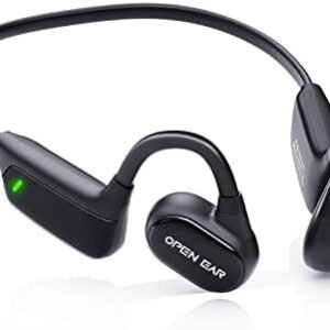 CXK Air Conduction Headphones Open Ear Headphones Bluetooth 5.3 Earbuds with 15H Playtime IPX7 Waterproof HD Sound Wireless Earphones for Running,Cycling,Workouts