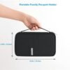 Passport Holder Family - Waterproof Passport Organize Bag -Travel Passport Wallet with Handle and Multiple Pockets - Image 6