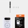 2-in-1 Cell Phone Wireless Charger Mobile Power Battery Charger Set,Portable Battery Charger with LCD Display and 2 USB Output Ports，DIY 4 * 21700 Solderless White Battery Box(Battery Not Included) - Image 8