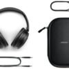 Bose QuietComfort Wireless Noise Cancelling Headphones, Bluetooth Over Ear Headphones with Up To 24 Hours of Battery Life, Black - Image 6