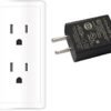 UL Certified USB Wall Charger Power Supply 5v 1A (1000mA) Universal Portable Travel Power Adapter Plug Block High Speed for iPhone iPad iPad Samsung HTC LG iPod Nokia Travel Office Home Use - Image 3