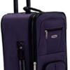 Rockland Fashion Expandable Softside Upright Luggage Set, Purple, 2-Piece (14/19) - Image 12
