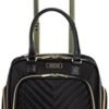 Kenneth Cole REACTION Chelsea Chevron Quilted Luggage, Black, Underseater
