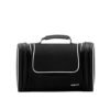 LAVIEVERT Toiletry Bag/Makeup Organizer/Cosmetic Bag/Portable Travel Kit Organizer/Household Storage Pack/Bathroom Storage with Hanging for Business, Vacation, Household - Black