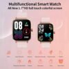 Smart Watches for Women (Call Receive/Dial), Smart Watch for Android and iOS Phones, 1.7'' Touch Screen Smartwatch, Fitness Tracker with Pedometer, Alarm Clock, 7 Sports Modes (Gold) - Image 6
