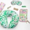 Lilly Pulitzer Travel Wallet Passport Holder, Vegan Leather Wristlet Wallet for Women, Travel Document Organizer, Via Amore Spritzer - Image 3