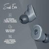Skullcandy Sesh Evo In-Ear Wireless Earbuds, 24 Hr Battery, Microphone, Works with iPhone Android and Bluetooth Devices - Chill Grey - Image 3