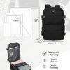Hynes Eagle 20L Travel Backpack Carry on Backpack Women Men Personal Item Bag for Spirit Airlines Small Nylon Laptop Backpack 14 inches Black - Image 5