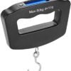 50kg/10g Portable Luggage Scale Digital Precise Mini Fish Hook Hanging Scale Electronic Weight Scale for Travel Household Outdoor Weighing