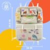 – Car Seat Organizer for Baby - Kids Road Trip Storage Organizers, Backup Diaper Bag, Gift for Moms Dads, Emergency Stroller Bag, Backseat Kick Mat, Travel Accessory - Image 4
