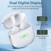 Bluetooth Headphones 50Hrs Playtime with Wireless Charging Case - Image 2
