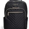 Kenneth Cole REACTION Women's Chelsea Chevron 15" Laptop and Tablet Backpack, Black
