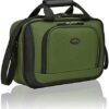 U.S. Traveler Rio Lightweight Carry-On Suitcase 20" Softside Expandable Design, Durable, Business and Travel, Green, Set - Image 4