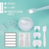 TSA Approved Silicone Travel Bottles Leak Proof & Travel Size Containers for Toiletries Travel Kit with TSA Liquids Travel Bag - Image 4