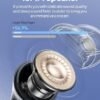 Wireless Earbuds Bluetooth V5.3 Headphones 50H Playback Deep Bass Stereo Ear Buds with LED Power Display Charging Case IPX7 Waterproof Earphones with Mic Headset for Laptop Pad Android/iOS Phones - Image 2