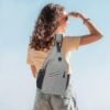 MOSISO Sling Backpack, Multipurpose Crossbody Shoulder Bag Travel Hiking Daypack - Image 9