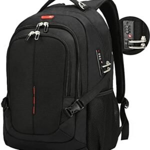 Sowaovut Travel Laptop Backpack Anti-Theft Bag with usb Charging Port and Password Lock Fit 16 Inch Laptops for Men Women