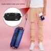 Money Belt for Travel Women Hidden Ginsco Slim RFID Blocking Passport Holder Unisex Travel Money Belt Under Clothes Anti Theft Travel Hidden Wallet for Travelling Workout Running Black 11'' - Image 4