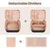 OCHEAL Makeup Bag, Large Capacity Travel Make Up Bag for Cosmetics Vertical Storage,Toiletry Bag for Skincare Makeup Organizer Bag - Image 2
