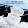 Bluetooth Headphones 50Hrs Playtime with Wireless Charging Case - Image 4