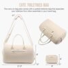 LOVEVOOK Travel Duffle Bag, Weekender Bag for Women with Toiletry Bag, Carry on Overnight Bag with Shoe Compartment, Gym Duffel Bag with Wet Pocket, Mommy Hospital Bags for Labor and Delivery - Image 2