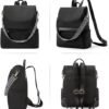 Womens Backpack Purse Leather Anti-theft Large Fashion Designer Travel Bag Ladies Shoulder Bags - Image 6