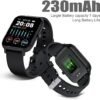 Smart Watch for Men Women Compatible with iPhone Samsung Android Phone 1.69 inch Full Touch Screen IP68 Waterproof Bluetooh Fitness Tracker Heart Rate / Sleep Monitor, Black - Image 7