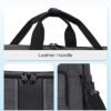 Gym Bag, BAGSMART Duffle Bag for Travel Duffel Bag, Carry on Weekender Overnight Bag with Trolley Sleeve, Personal Item Travel Bag, Sports Gym Tote Bag, Shoe Bag-Blck Grey - Image 5