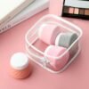 Gemice Travel Containers for Toiletries, Silicone Cream Jars TSA Approved Travel Size Containers with Toiletry Bag, Wide Mouth Leak-proof Travel Accessories with Lid for Cosmetic Cream (4 Pack) - Image 6