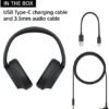 Sony WH-CH720N Noise Canceling Wireless Headphones Bluetooth Over The Ear Headset with Microphone and Alexa Built-in, Black New - Image 7
