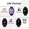 Smart Watch (Answer/Make Call), 1.7" Smartwatch Fitness Tracker for Android and iOS Phones with Heart Rate Sleep Tracking, 28 Sport Modes, Blood Oxygen, Ai Voice Control,Fitness Watch for Women Men - Image 6