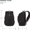 SwissGear 1186 Bungee Backpack, Black, 17-Inch - Image 5