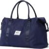 Travel Duffel Bag, Sports Tote Gym Bag, Shoulder Weekender Overnight Bag for Women