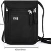 Travel Pouch Neck Wallet Family Passport Holder Organizer Case with RFID Blocking - Image 4