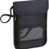 RFID Blocking Passport Holder Wallet with Neck Stash Pouch for Traveling Security Credit ID Card