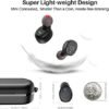 TOZO T10 Bluetooth 5.3 Wireless Earbuds with Wireless Charging Case IPX8 Waterproof Stereo Headphones in Ear Built in Mic Headset Premium Sound with Deep Bass for Sport Black - Image 9