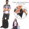 Travel Neck Wallet Neck Pouch with RFID Blocking - Family Passport Holder for Easy Traveling, Simple Design for Men & Women (Black) - Image 6