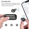 TOZO NC9 Hybrid Active Noise Cancelling Wireless Earbuds, in Ear Headphones IPX6 Waterproof Bluetooth 5.3 Stereo Earphones, Immersive Sound Premium Deep Bass Headset Matte Black - Image 7