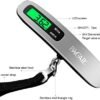 BAGAIL Digital Luggage Scale, 110lbs Hanging Baggage Scale with Backlit LCD Display, Portable Suitcase Weighing Scale, Travel Luggage Weight Scale with Hook, Strong Straps for Travelers - Image 3