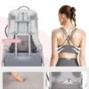 LOVEVOOK Carry On Travel Backpack For Women Flight Approved,50L TSA Personal Item Backpack for Airplanes with Thickened Back Pad,Large Daypack Fit 18.5Inch Laptop with Toiletry Bag and 2 Packing Cubes - Image 6