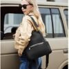 Womens Backpack Purse Leather Anti-theft Large Fashion Designer Travel Bag Ladies Shoulder Bags - Image 2