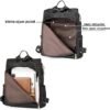 Womens Backpack Purse Leather Anti-theft Large Fashion Designer Travel Bag Ladies Shoulder Bags - Image 4