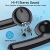 Bluetooth Headphones V5.3 Wireless Earbuds 50Hrs Battery Life with Wireless Charging Case & LED Power Display Deep Bass IPX7 Waterproof Earphones Microphone Stereo Headset for TV Smart Phone Laptop - Image 3