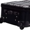 Rockland Fashion Softside Upright Luggage Set, Expandable, Black Plaid, 2-Piece (14/19) - Image 10
